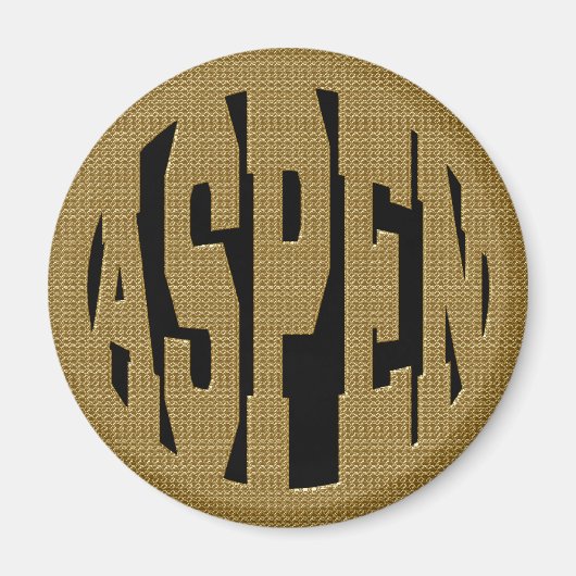 AIMANT ASPEN - OR (Devant)