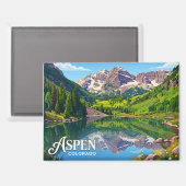 Aimant Aspen USA (Recto/Verso)