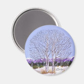 Aimant Aspens jumeaux (Recto/Verso)