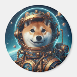 Aimant Aspirateur Shiba Inu 3 pouces
