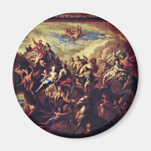 Aimant Assemblée Des Dieux Sur Le Mont Olympe (Devant)