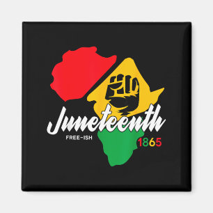 Aimant Assermenti depuis 1865 jour de la juneteenth fiert