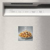 Aimant Assiette de Poutine (In Situ (Lave-vaisselle))