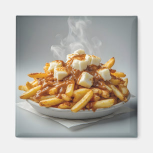 Aimant Assiette de Poutine