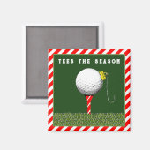 Aimant Assiettes De Golf (Recto/Verso)