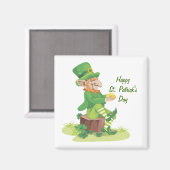 Aimant Assis Leprechaun (Recto/Verso)