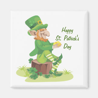 Aimant Assis Leprechaun