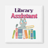 Aimant Assistant Bibliothèque (Devant)