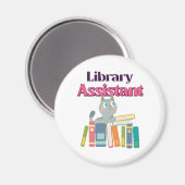 Aimant Assistant de bibliothèque (Recto/Verso)