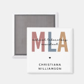 Aimant Assistant de laboratoire Médicale MLA personnalisé (Recto/Verso)