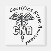 AIMANT ASSISTANT DE L'INFIRMIÈRE CERTIFIÉE CADUCEUS CNA (Devant)