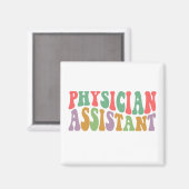 Aimant Assistant de médecin rétro (Recto/Verso)