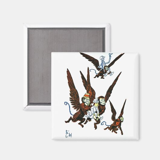 Aimant Assistant d'Oz (Recto/Verso)