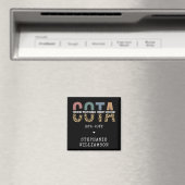 Aimant Assistant en ergothérapie certifié COTA (In Situ (Lave-vaisselle))