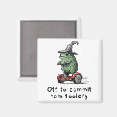 Aimant Assistant Grenouille Whimsical Désactivé Pour Enga (Recto/Verso)