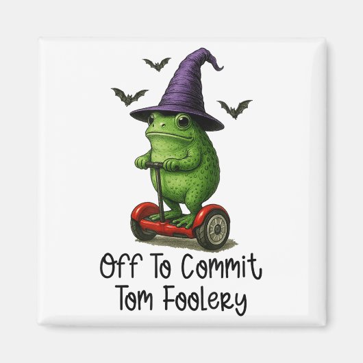 Aimant Assistant Grenouille Whimsical Désactivé Pour Enga (Devant)