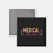 Aimant Assistant médical ma cma infirmière assistant de m (Recto/Verso)