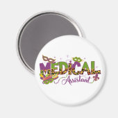 Aimant Assistant Médical - Mardi Gras (Recto/Verso)