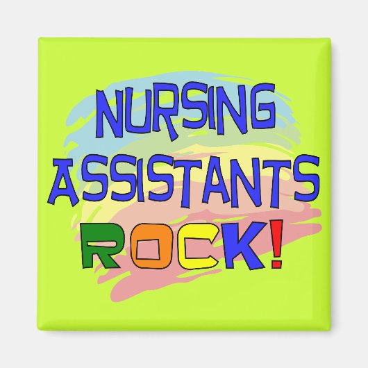Aimant Assistants en soins infirmiers ROCK (Devant)