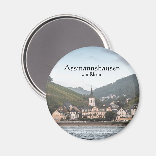 Aimant Assmannshausen Souvenir (Recto/Verso)
