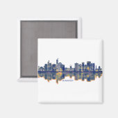 Aimant Assunción Skyline (Recto/Verso)