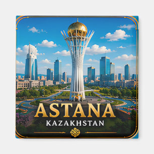 Aimant Astana Kazakhstan Capitale Moderne de la Steppe 📍