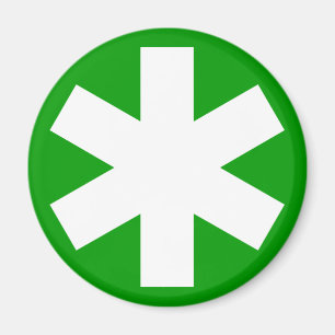 Aimant Asterisk - Vert
