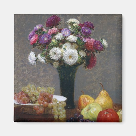 Aimant Asters et fruits, Henri Fantin-Latour (Devant)