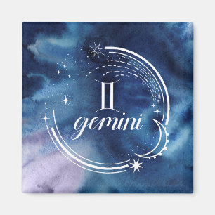 Aimant Astrologie des aquarelles - Gemini