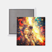 Aimant Astronaut (Recto/Verso)