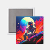Aimant Astronaut (Recto/Verso)