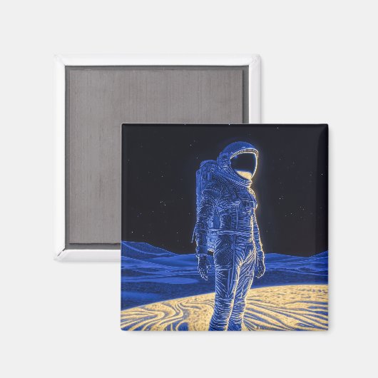 Aimant Astronaute (Recto/Verso)