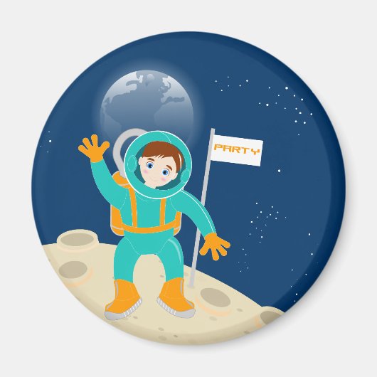 Aimant Astronaute (Devant)