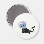 Aimant astronaute kitteh (Recto/Verso)