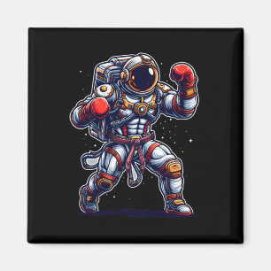 Aimant Astronaute Muay Thai Boxe Karaté Kickboxing Marti