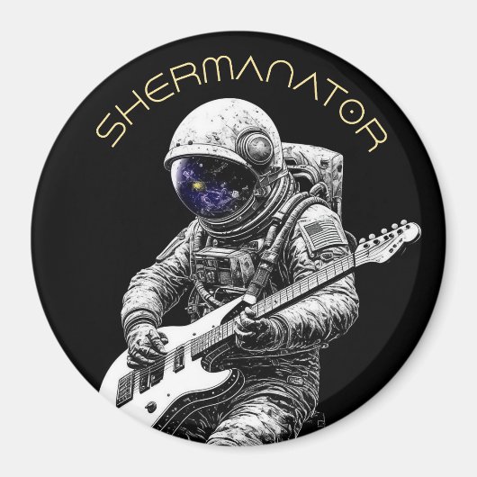 Aimant Astronaute SHERMANATOR (Devant)