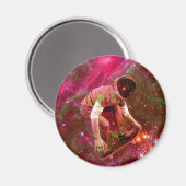 Aimant Astronaute skateboard (Recto/Verso)