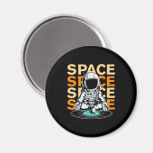 Aimant Astronaute spatial (Recto/Verso)