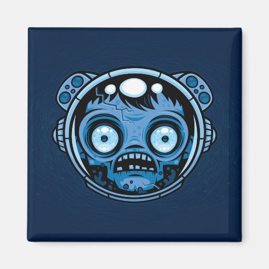 Aimant Astronaute zombie (Devant)