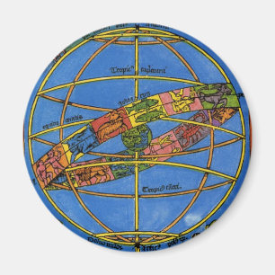 Aimant Astronome Claudius Ptolemy, Céleste Vintage