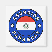 Aimant Asunción Paraguay (Devant)