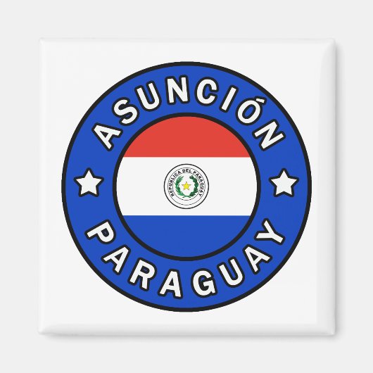 Aimant Asunción Paraguay (Devant)