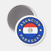 Aimant Asunción Paraguay (Recto/Verso)