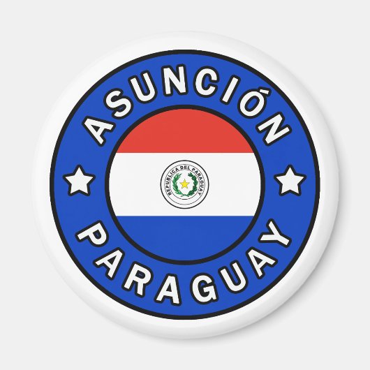 Aimant Asunción Paraguay (Devant)