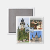 Aimant AT0022 Europe, Autriche, Graz, Frigo (Recto/Verso)