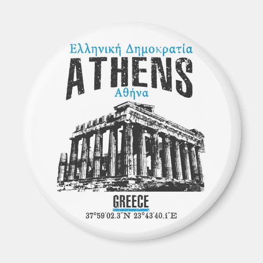 Aimant Athènes (Devant)