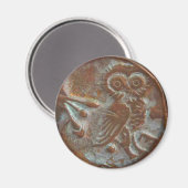 Aimant Athens Owl (Recto/Verso)