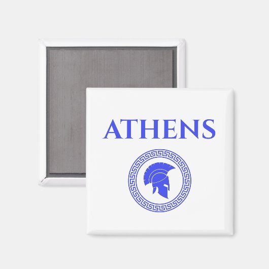 Aimant Athens Spartan (Recto/Verso)