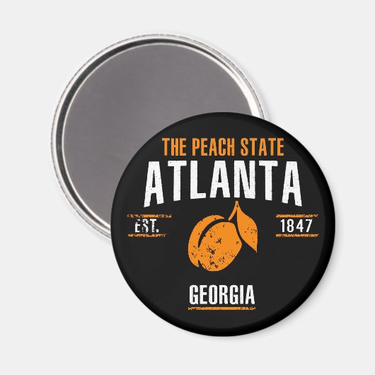 Aimant Atlanta (Recto/Verso)