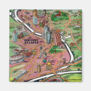 Aimant Atlanta du centre la Géorgie